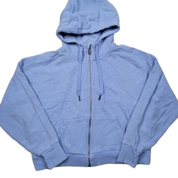 Sweaty Betty Coastal Blue Essentials Zip Through Hoodie Size XS - Picture 1 of 10